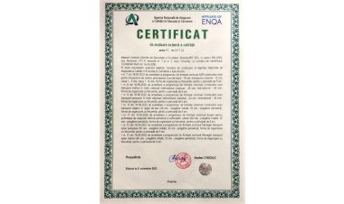 Certificatul Acreditare ANACEC