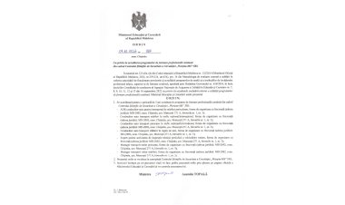 Ordin MEC cu privire la Accreditarea Programelor